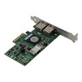 Dell Broadcom NetXtreme II 0G218C PCIe x4 Dual Port Gigabit NIC Netzwerkkarte