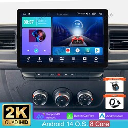 13.1" 64G Android14 DAB+ CarPlay Autoradio GPS für Renault Master Opel Movano B