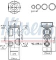 NISSENS 999361 Expansionsventil, Klimaanlage für Ford Vw Seat