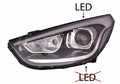 ALKAR Scheinwerfer Rechts für HYUNDAI ix35 (LM, EL, ELH) 2752582