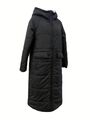 Winterjacke Damen Chic Wendejacke Jacke mit Kapuze - weich kuschlig