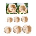 Hamster-Laufrad aus Holz, Heimtierbedarf, leises Hamsterrad, Laufband,