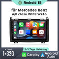 Für Benz A/B Klasse W169 W245 W639 Android 13 Autoradio GPS NAVI SWC BT DAB+ 32G