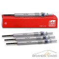4x FEBI GLÜHKERZE FÜR BMW 1-ER F20 2-ER 3-ER G20 4-ER F32 5-ER G30 X1 X4 X3 B47