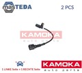 1060035 ABS SENSOR DREHZAHLFÜHLER HINTEN KAMOKA 2PCS FÜR AUDI TT,A3,8N3,8L1