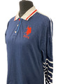 U.S. POLO ASSN. Damen Poloshirt Gr. L Polohemd langarm Baumwolle 17318