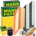 MANN FILTER INSPEKTIONSPAKET passend für OPEL CORSA F PEUGEOT 208 II 75 PS