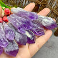 30g Natürliche Amethyst Kristall Cluster Quarz Geode Druzy Stein Zepter Heilung