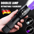 Super Helles 120000lm UV-Licht-LED Schwarzlicht Taschenlampe Ultraviolett Lampe