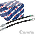 2x BOSCH BREMSSCHLAUCH HINTERACHSE AUßEN passend für BMW 1er 2er 3er 4er X1