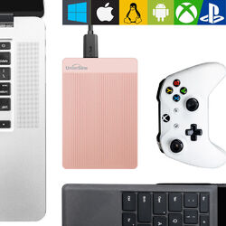 Tragbare Externe Festplatte USB 3.0 2.5" Memory Drive für PC Mac TV Xbox PS4 PS5