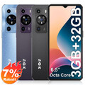 Android 6,56 Zoll Handy 32GB Ohne Vertrag Smartphone Dual SIM Octa Core 4G 2025