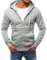 Herren Kapuzenpullover Zipp Pullover Sweatshirt Sweatjacke Basic Hoodie DSTREET