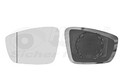 VAN WEZEL Spiegelglas, Außenspiegel Links u.a. für SEAT, SKODA, VW