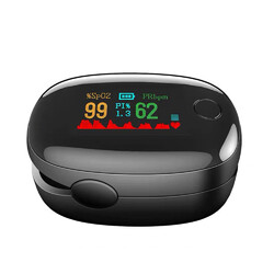Pulsoximeter Finger Sauerstoff Puls Pulsfrequenzmesser SpO-2 Messgerät Oximeter