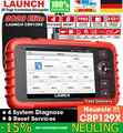 2025 Launch CRP129X KFZ Diagnosegerät Profi OBD2 Scanner TPMS EPB SAS DPF BMS Öl