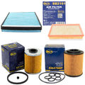 Filter Set SCT Kraftstoff- ÖL- Luft- Innenraum- für Opel Astra H GTC 1.7 CDTi