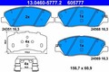 ATE Bremsbelagsatz, Scheibenbremse 13.0460-5777.2 für HYUNDAI KIA