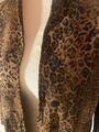 Blazer Leopardenmuster Muster braun schwarz beige Retro Vintage Schulterpolster