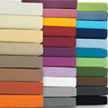 REDBEST Topper-Spannbettlaken "Denver" Elasthan-Jersey-Stretch
