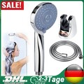 Handbrause Duschkopf Duschbrause Funktionen Wasserspar Set mit 150cm Schlauch DE
