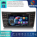 8-Kern 64GB Android 13 Autoradio GPS DAB+CarPlay Mercedes E/CLS Klasse W211 W219