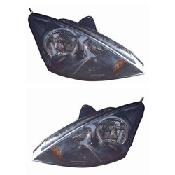2X ALKAR HALOGEN SCHEINWERFER SATZ LINKS+RECHTS passend für FORD FOCUS