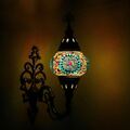 Türkischer marokkanischer Stil mehrfarbiger Mosaik Wandleuchte Lichtlampe