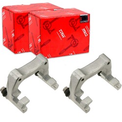 2X TRW HALTER BREMSSATTEL TRÄGER HINTEN BEIDSEITIG PASSEND FÜR CITROËN BERLINGO