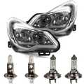 Halogen Scheinwerfer Set für Opel Corsa D S07 1.4 Bj.12-14 1.6 Turbo Bj.11-14