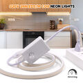 Dimmbar COB LED Streifen Neon Stripe 230V Leiste Band Lichterkette Lichtschlauch