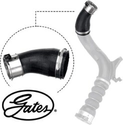 Gates 09-1385 Ladeluftschlauch Turboschlauch Ansaugschlauch für BMW für Mini 