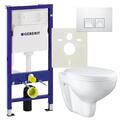 Geberit Duofix Basic Vorwandelement UP 100 Delta Grohe Baukeramik WC-Sitz WC-Set