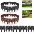 Rasenkante Beeteinfassung Beetumrandung Mähkante Holzoptik Palisade Garten DIY