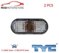 BLINKER BLINKLICHT BLINKLEUCHTE TYC 18-3585-21-2 2PCS I FÜR VW GOLF III,PASSAT