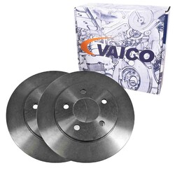 2x VAICO BREMSSCHEIBEN 282mm BELÜFTET VORNE passend für CHRYSLER GRAND VOYAGER D