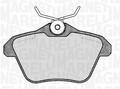 MAGNETI MARELLI Bremsbelagsatz Scheibenbremse 363916060111 für ALFA 156 166 164