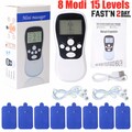 TENS Reizstromgerät Massage Stimulator EMS Trainingsgerät Elektro Exerciser Pad