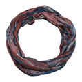 beybey Damen LOVE Batik Seidenschal sanft und zum Verlieben Seide Loop Schal