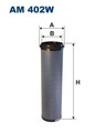 FILTRON Sekundärluftfilter AM 402W Filtereinsatz für 2500 MAN DAF 2100 SB UNIMOG