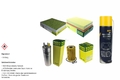 MANN FILTER Paket MANNOL Klimareiniger für VW Transporter V Bus 7HB 7HJ 7EB 7EJ