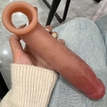 Männer Realistisch Penisverlängerung Penismanschette Extender Ballstretcher DE