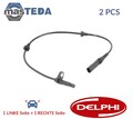 SS21026-12B1 ABS SENSOR DREHZAHLFÜHLER VORNE DELPHI 2PCS NEU OE QUALITÄT