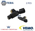 V10-72-0943 ABS SENSOR DREHZAHLFÜHLER VORNE VEMO 2PCS FÜR AUDI TT,A3,8L1,8N3
