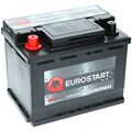 Autobatterie 12V 55Ah 520A/EN +Links Eurostart SMF Batterie ersetzt 57 60 62Ah