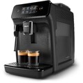 Philips Kaffeevollautomat 1200 Series, Milchaufschäumer, Schwarz (EP1220/00R1)