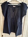 Tom Tailor Damen-Bluse, Tunika, Blusentop, Oberteil, blau, Größe 40.