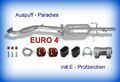 Ruß- / Dieselpartikelfilter DPF für Opel Zafira B 1.7 CDTi EURO 4 (81-92KW) +Kit