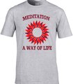 Yoga Training T-Shirt Buddha Chakra Meditation Zen Spirituell Unikat Design
