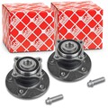 2x FEBI BILSTEIN Radlagersatz passend für MERCEDES-BENZ A-KLASSE W169 B-KLASSE W